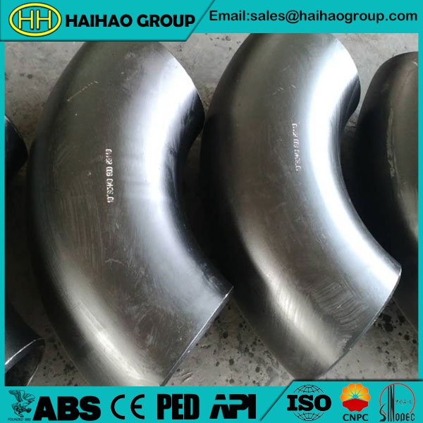 90 Degree Elbow Carbon Steel Butt Weld Pipe Fittings