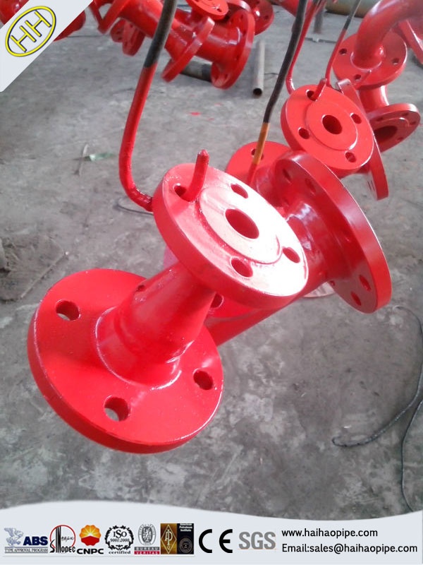 Reducer With Welded Flange