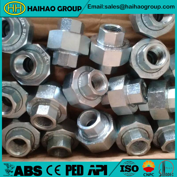 STD A105 ANSI threaded pipe unions