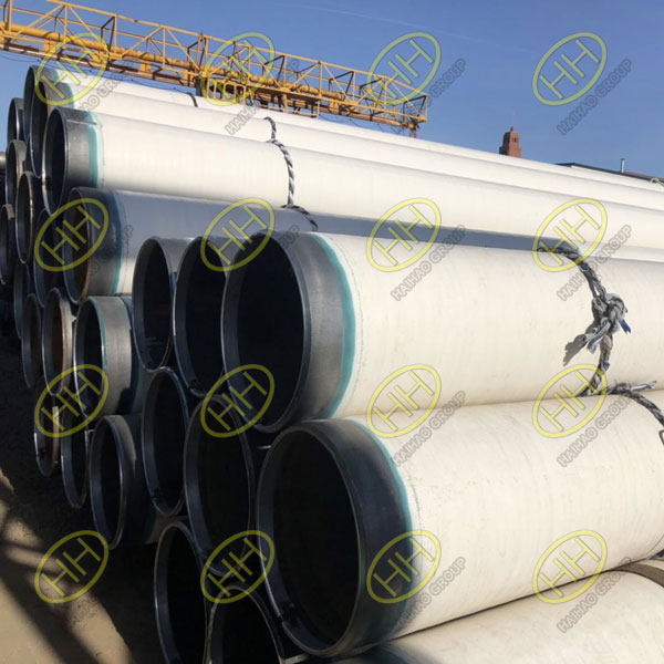 Our order of seamless pipe wih 3PP coating