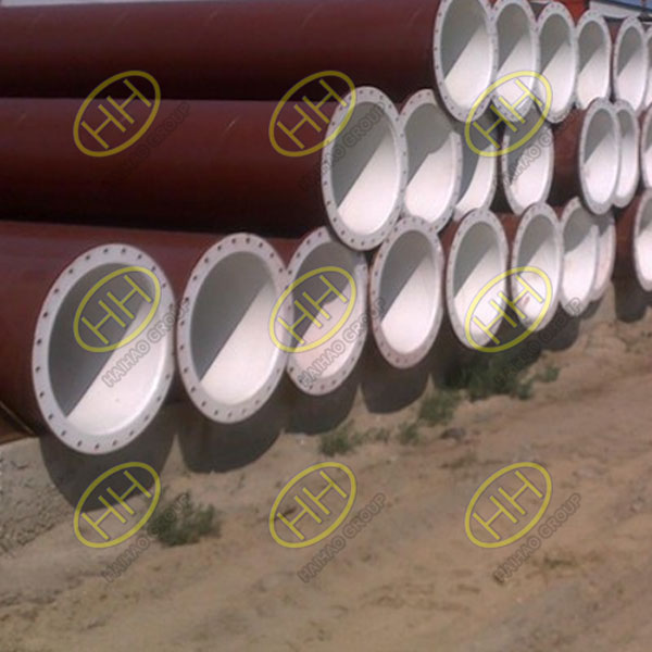 Steel pipes with FBE coating