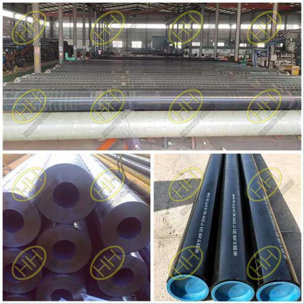 Use of seamless steel pipe