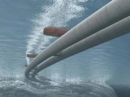 Underwater towed pipe laying