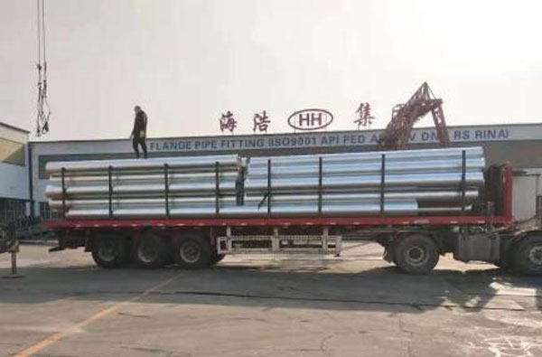 ASME B36.10M A53 GR.B steel pipes delivery