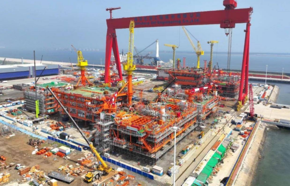 China's first smart factory for offshore oil and gas equipment