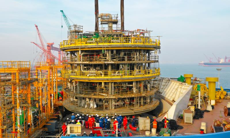 Haihao Group congratulates CNOOC's offshore oil engineering on obtaining new FPSO patent