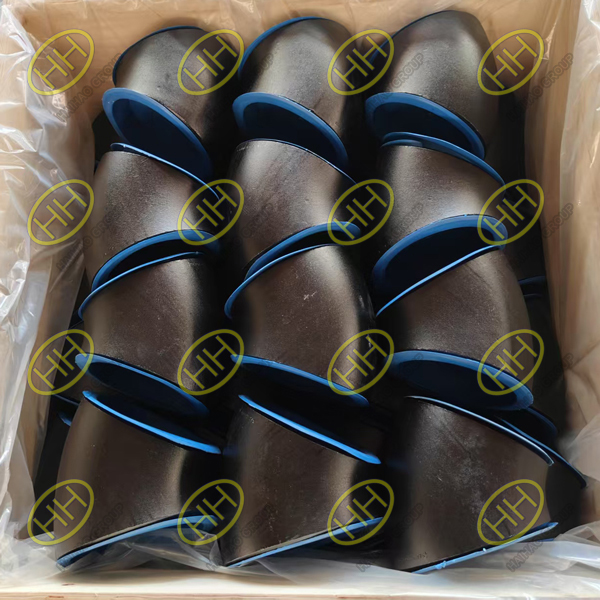 ASME B16.9 ASTM A234 WPB 45 degree elbows short radius are ready to shipment