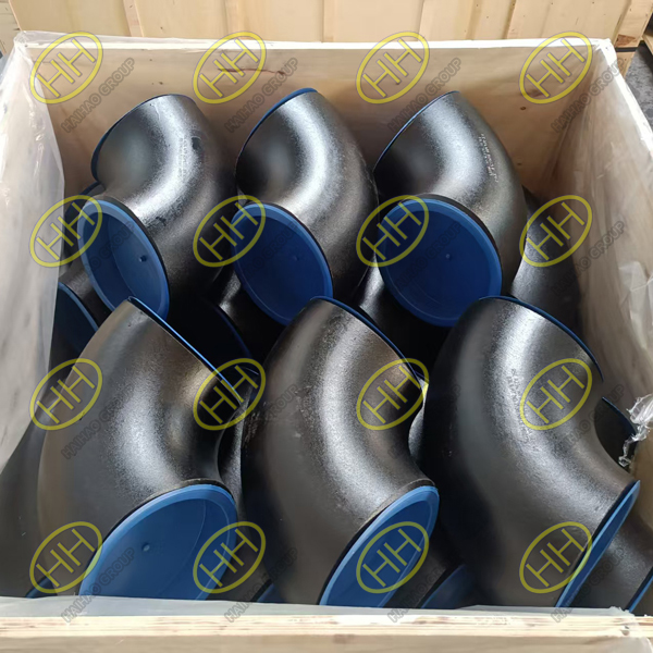 ASME B16.9 ASTM A234 WPB 90 degree elbows short radius are ready to shipment