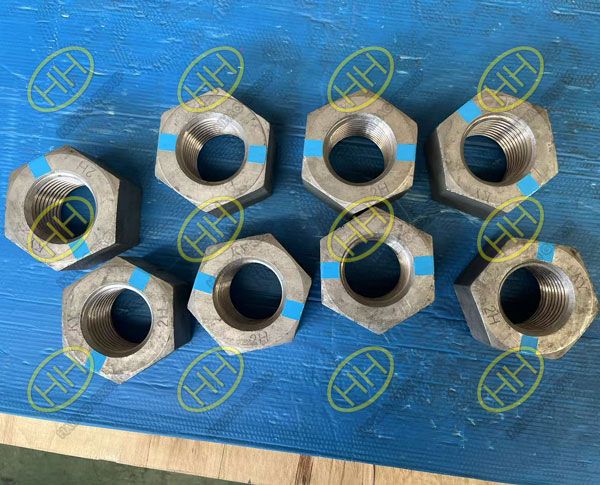 ASTM A194 Gr.2H Hex Nuts with Hot Dip Galvanizing supplied by Haihao Group