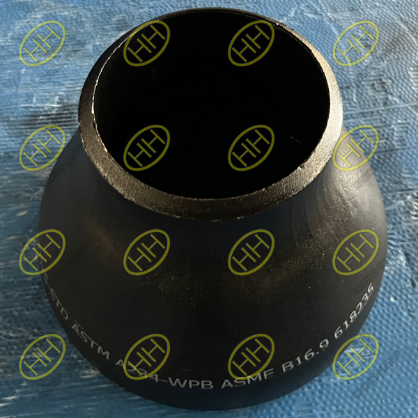 A234 WPB ASME B16.9 seamless concentric reducers ready for shipment to UK client