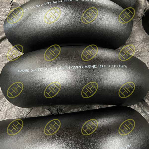 ASTM A234 WPB 90 degree long radius elbows ready for shipment by Haihao Group