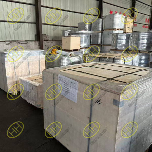 SA 182 F316 forged stainless steel pipe ready for shipment to Indonesia