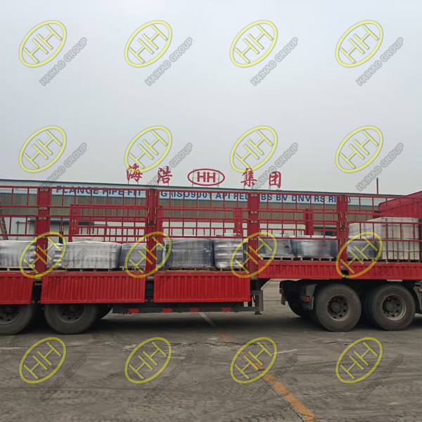 Haihao Group shipment of A420 WPL6 reducers, swage nipples, and LF2 forged flanges for Russian pipeline project