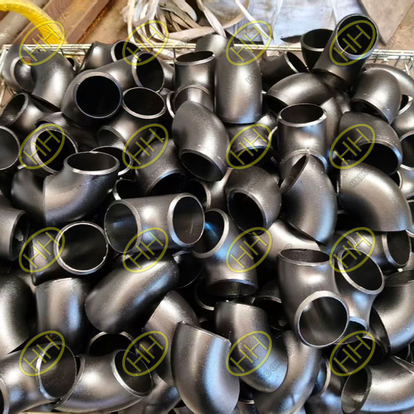 ASME B16.9 A234 WPB carbon steel elbows for Singapore project