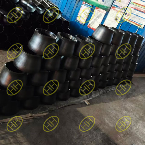 ASME B16.9 and EN 10253-2 carbon steel pipe reducers including A234 WPB and P265GH concentric and eccentric reducers