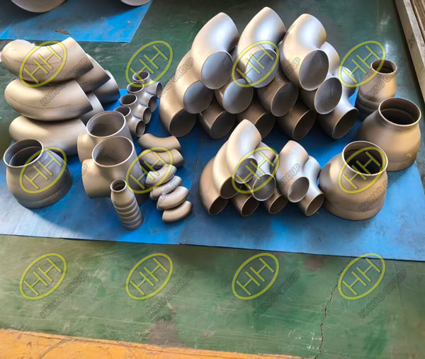 ASME B16.9 SA 403 GR. 316L and SB366 N08020 pipe fittings tees elbows reducers