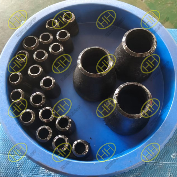 ASME B16.9 ASTM A420 WPL6 concentric reducers manufactured by Haihao Group