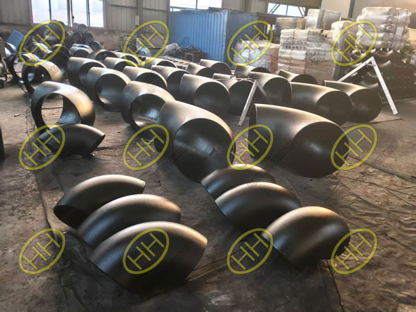 ASTM A234 WPB LR and SR 90 degree carbon steel elbow shipment