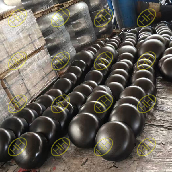 ASTM A234 WPB seamless pipe caps ready for shipment