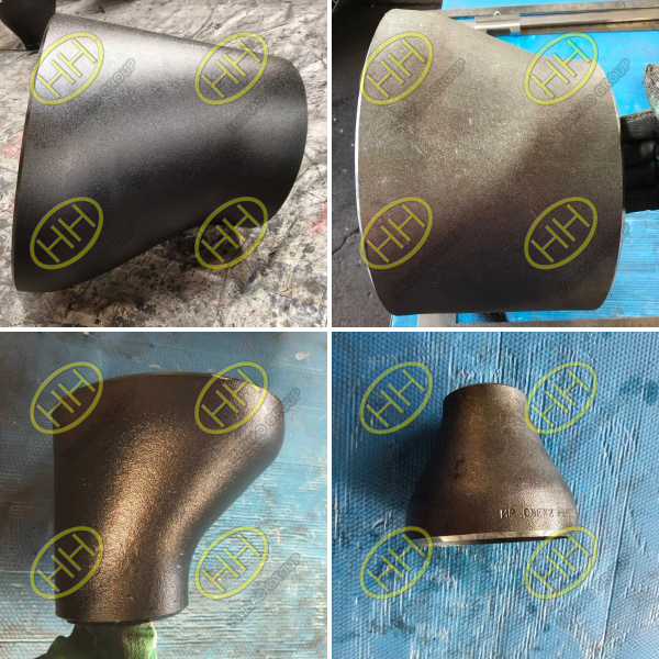BS EN 10253-2 P265GH and ASME B16.9 A234 WPB eccentric reducers and concentric reducers manufactured by Haihao Group