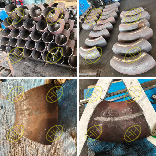Haihao Group ASTM A234 WPB and EN10253-2 P265GH seamless elbows