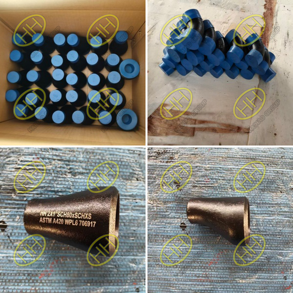 Haihao Group ASTM B366 UNS N08825 and ASTM A420 WPL6 pipe fittings