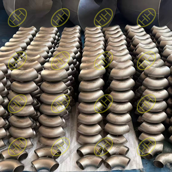 ASME B16.9 SS304 90 degree elbows manufactured by Haihao Group