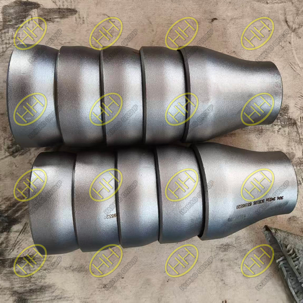 ASTM A403 WP304L seamless concentric reducer 3x2 inch SCH10S manufactured by Haihao Group