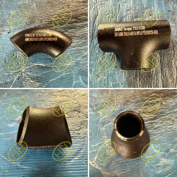 ASTM A420 WPL6 seamless pipe fittings manufactured by Haihao Group