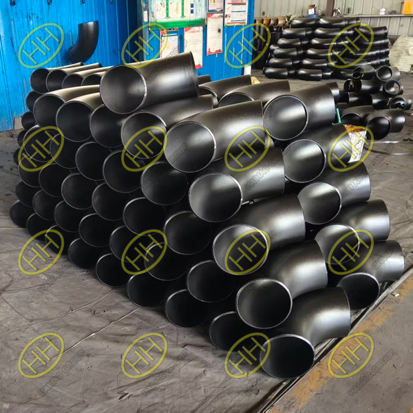 ASTM A234 WPB 90 degree seamless elbows for industrial pipeline