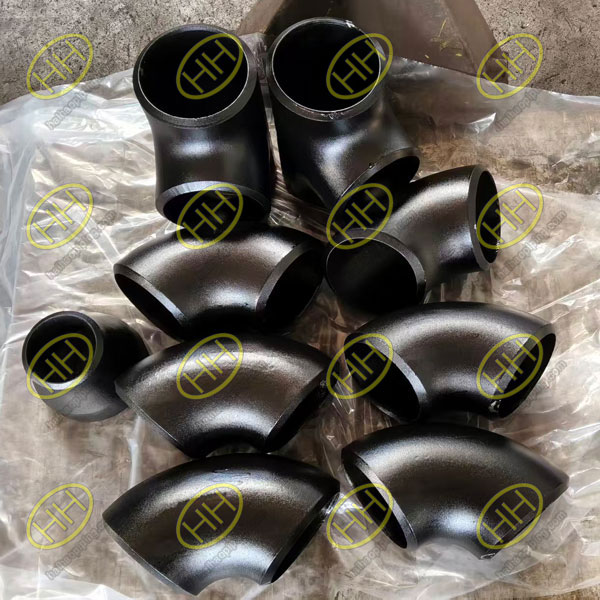 ASTM A860 WPHY 52 pipe fittings including reducer tee and elbow supplied by Haihao Group