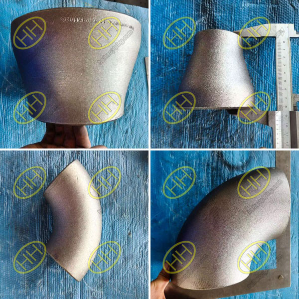 Q235B pipe fittings and S235JR concentric reducer manufactured by Haihao Group